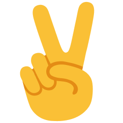 Scissors move emoji